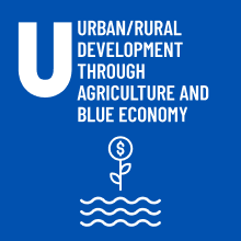 Urban development through Agriculture and blue economy